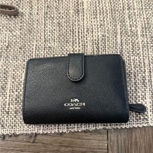 Coach Olive Green Leather Wallet